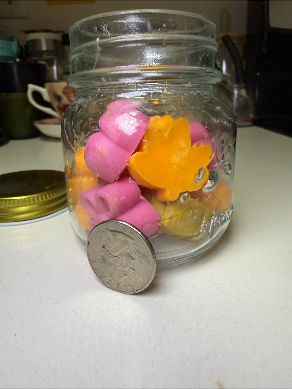 4.99 Shipping: Fall Spice Wax Melts Lidded Jar - Picture 5 of 5